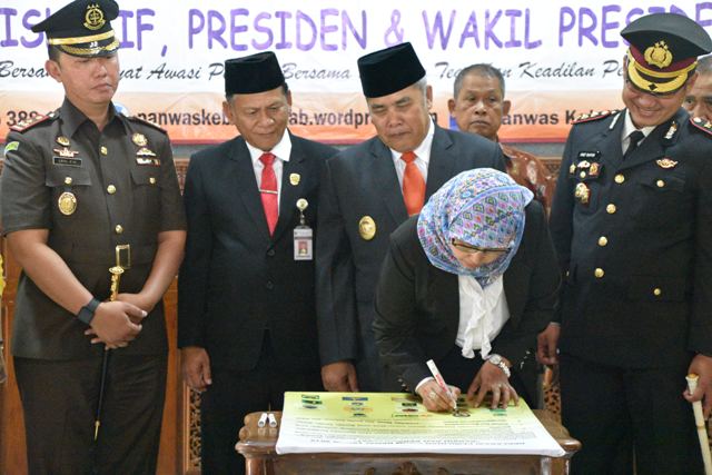 Website Komisi Pemilihan Umum Kabupaten Kebumen
